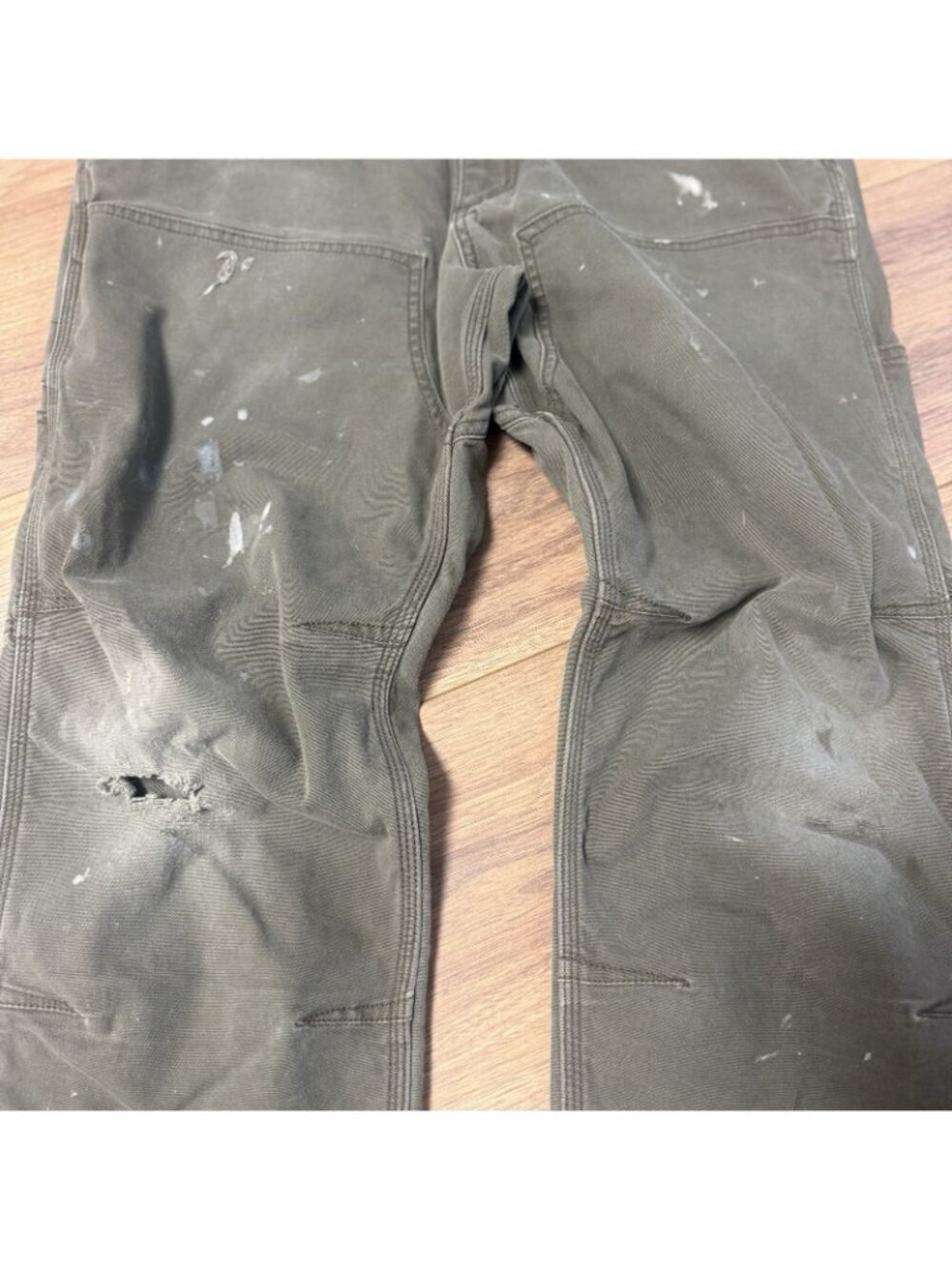 Carhartt Pants Mens 34x32 Rugged Flex Relaxed Fit Double Knee Utility Work - Picture 4 of 10